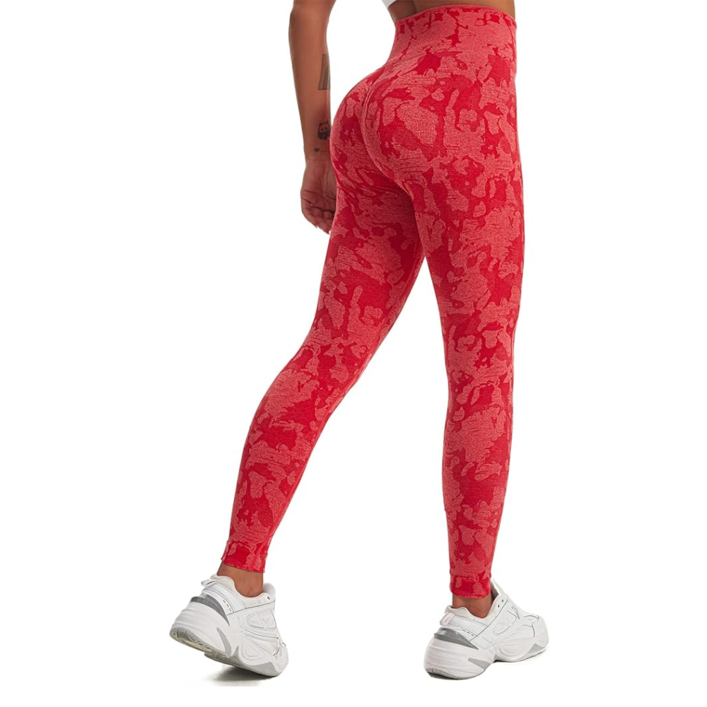 Legging streetwear camo & léopard