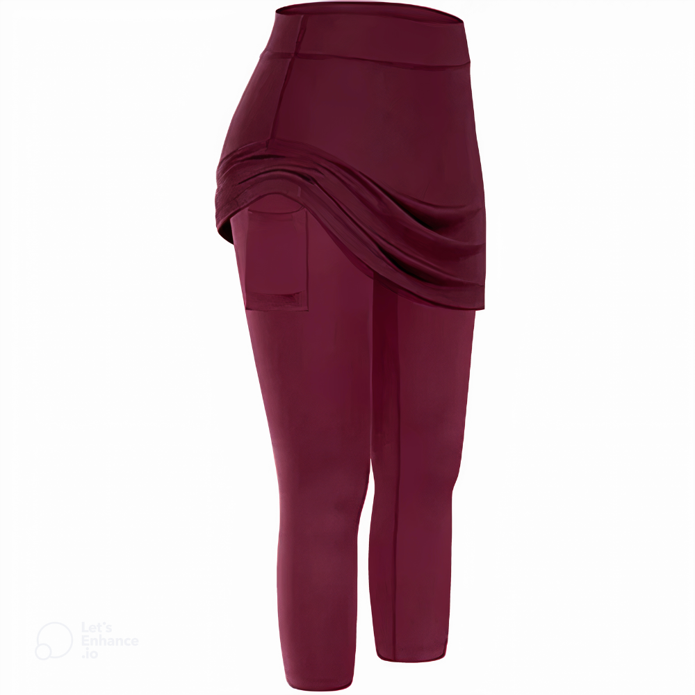 Legging de yoga avec jupe intégrée
