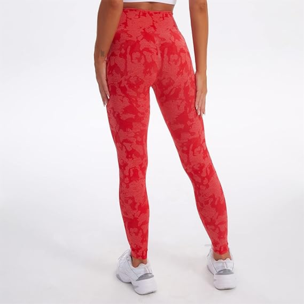 Legging décontractée femme camo & léopard