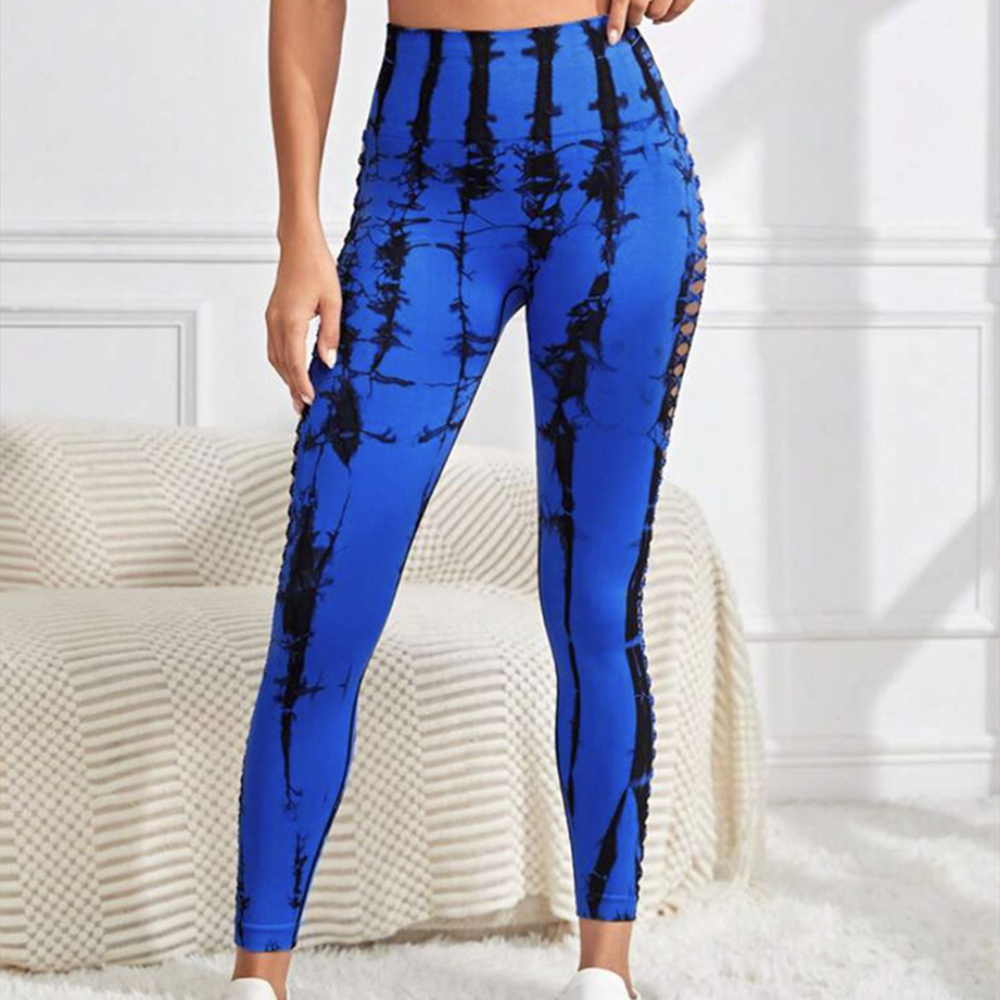 Legging de sport à découpes latérales femme