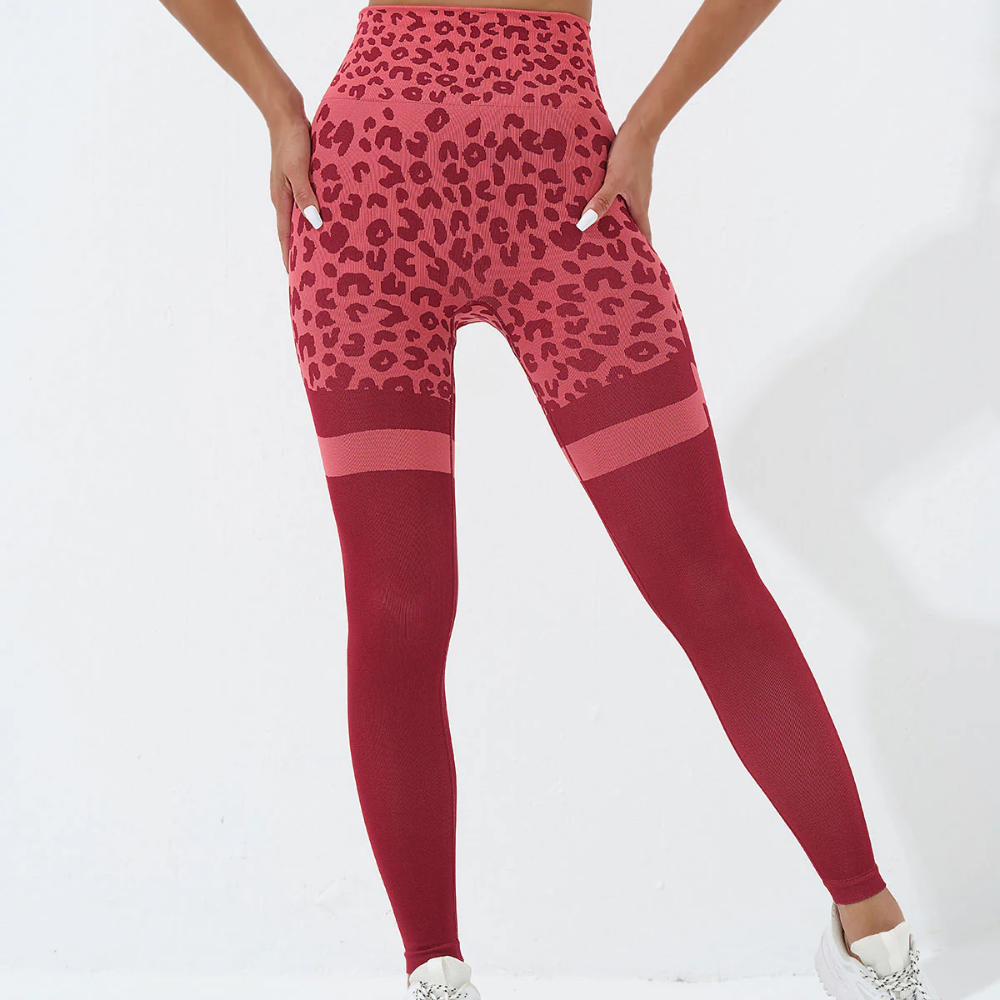 Legging streetwear rouge