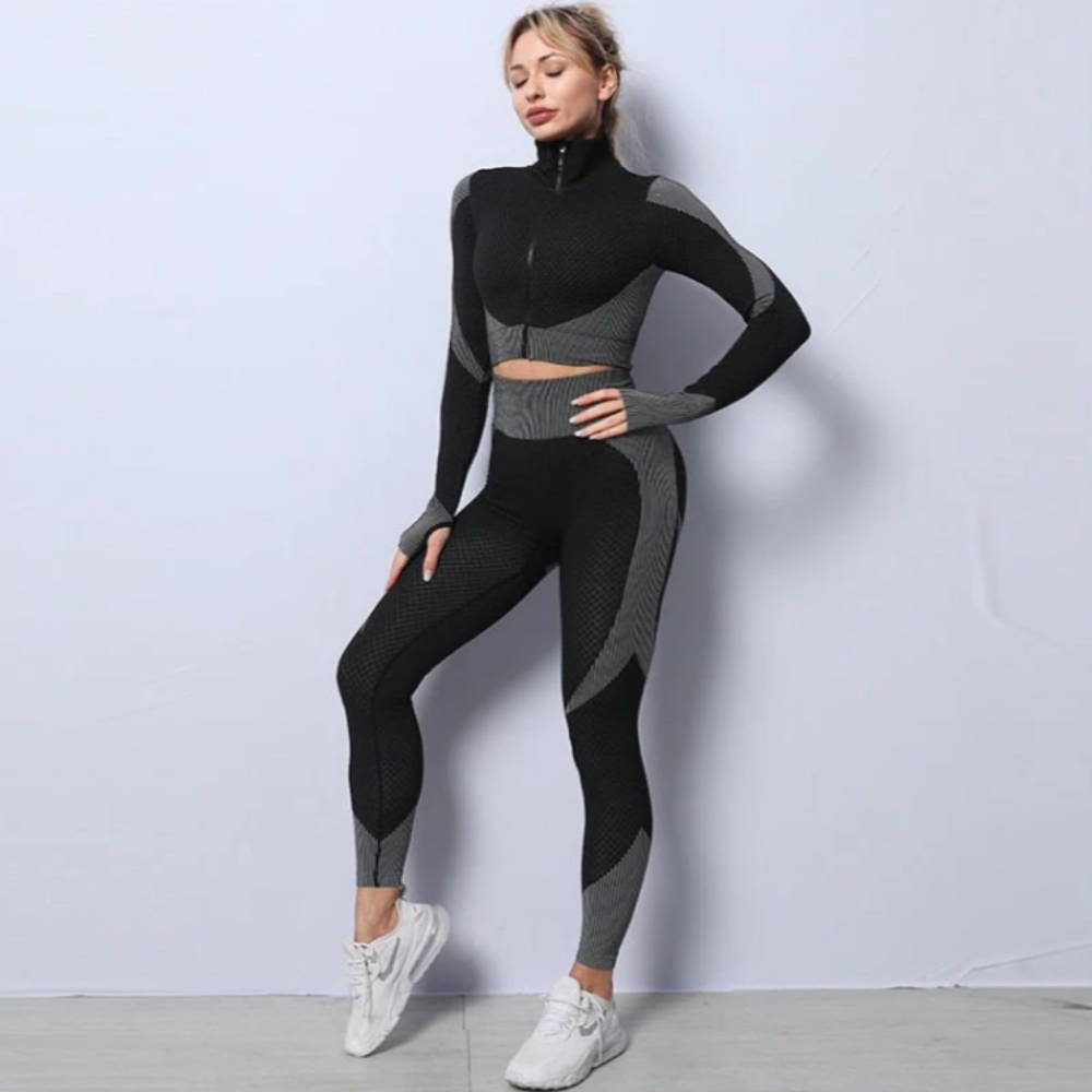 Ensemble streetwear 3 pièces femme