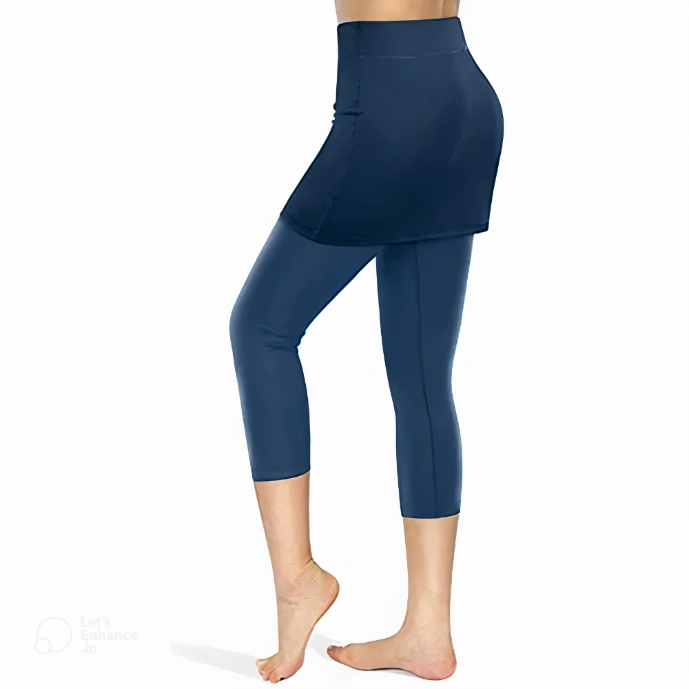 Legging de yoga bleu