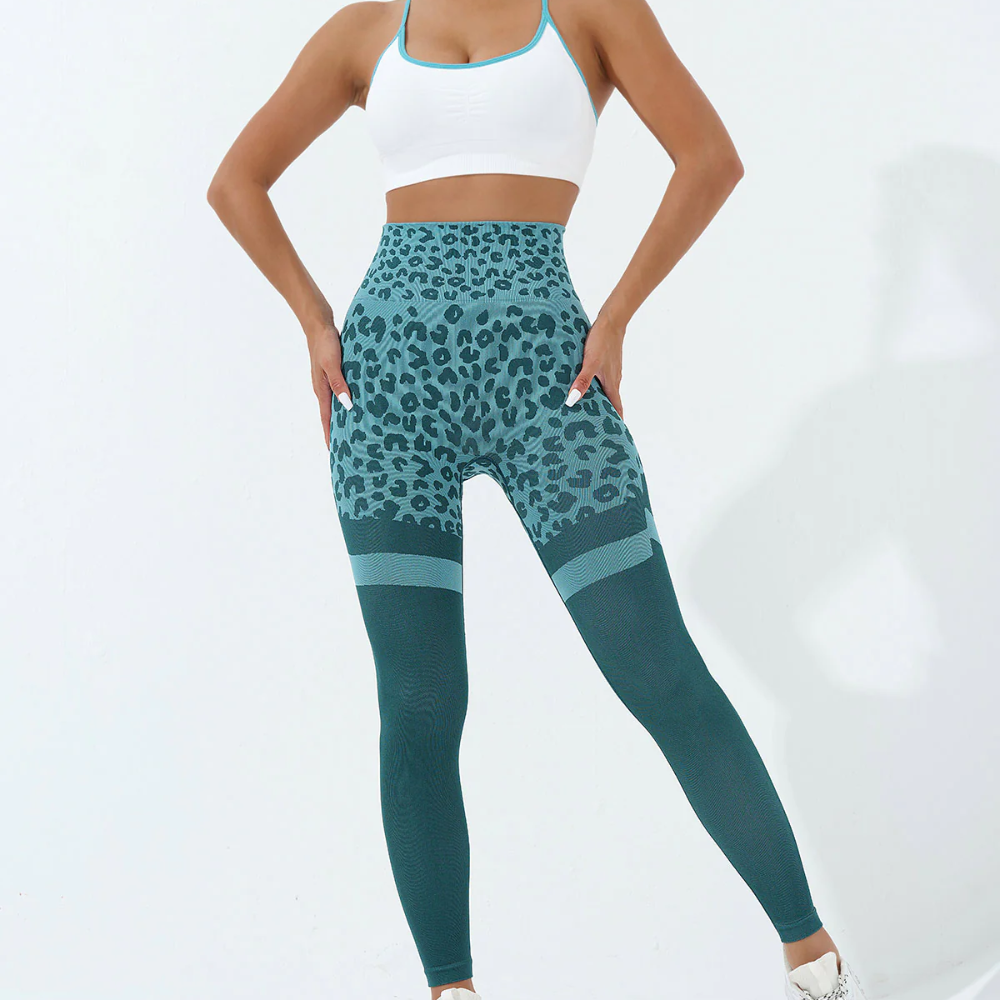 Legging streetwear vert