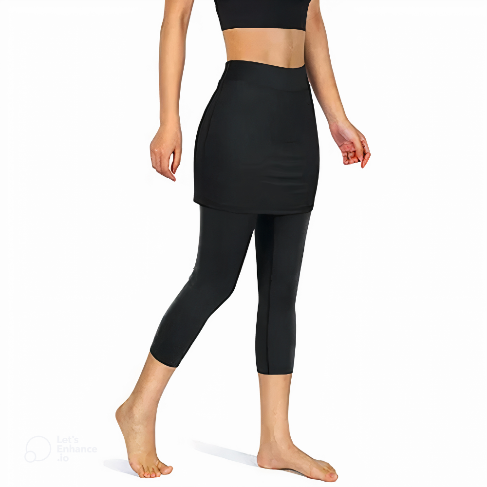 Legging de yoga avec jupe intégrée