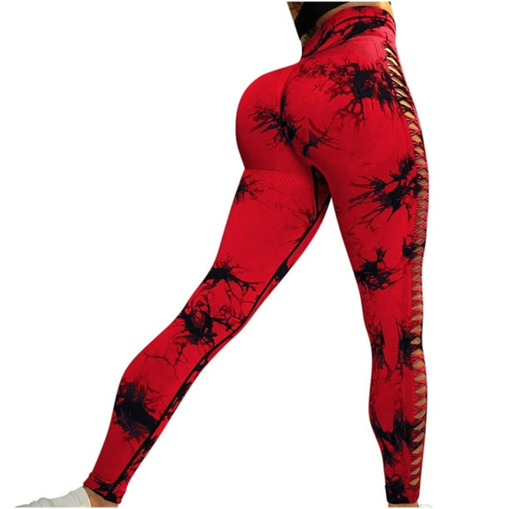 Legging de sport rouge