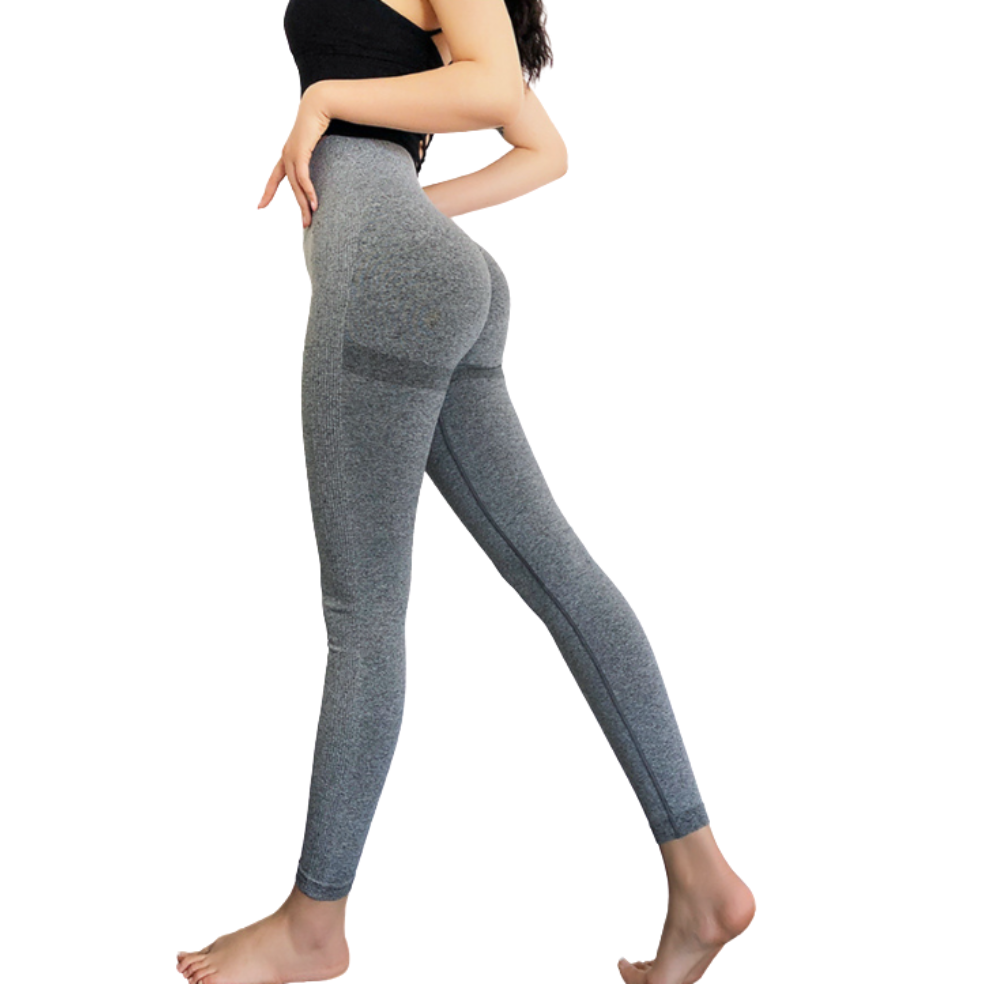 Legging de sport gris pour femme