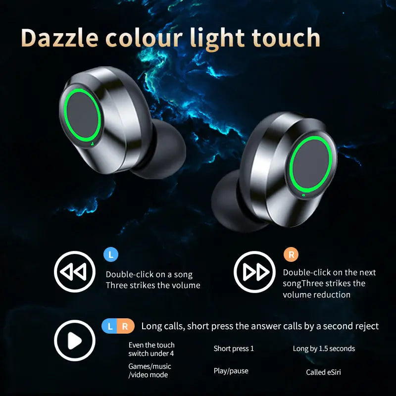 Casque Bluetooth avec affichage numérique + écouteur filaire - La Caverne de Balthazar
