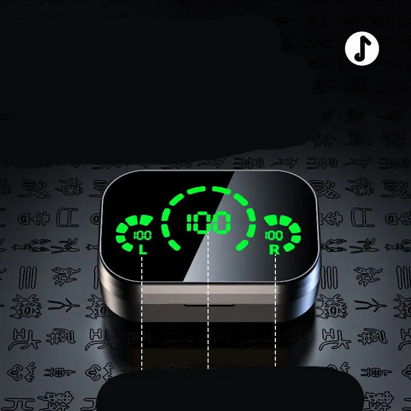 Casque Bluetooth avec affichage numérique + écouteur filaire - La Caverne de Balthazar
